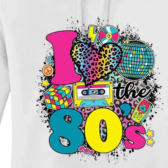 This Is My 80s Costume Outfit Gifts Eighties Retro Party Women's Pullover Hoodie