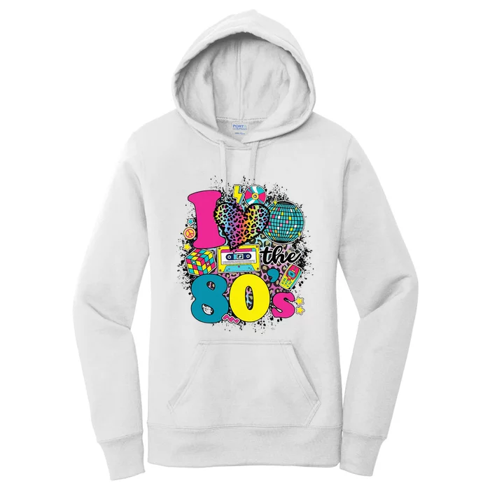 This Is My 80s Costume Outfit Gifts Eighties Retro Party Women's Pullover Hoodie