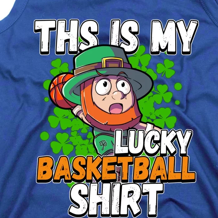 This Is My Lucky Basketball St Patricks Day Gift Tank Top