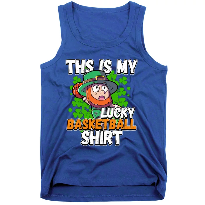 This Is My Lucky Basketball St Patricks Day Gift Tank Top