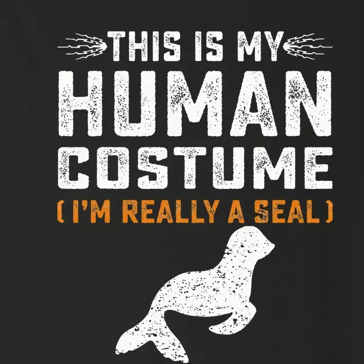 This Is My Human Costume Seal Lover Seal Animals Sea Toddler Long Sleeve Shirt