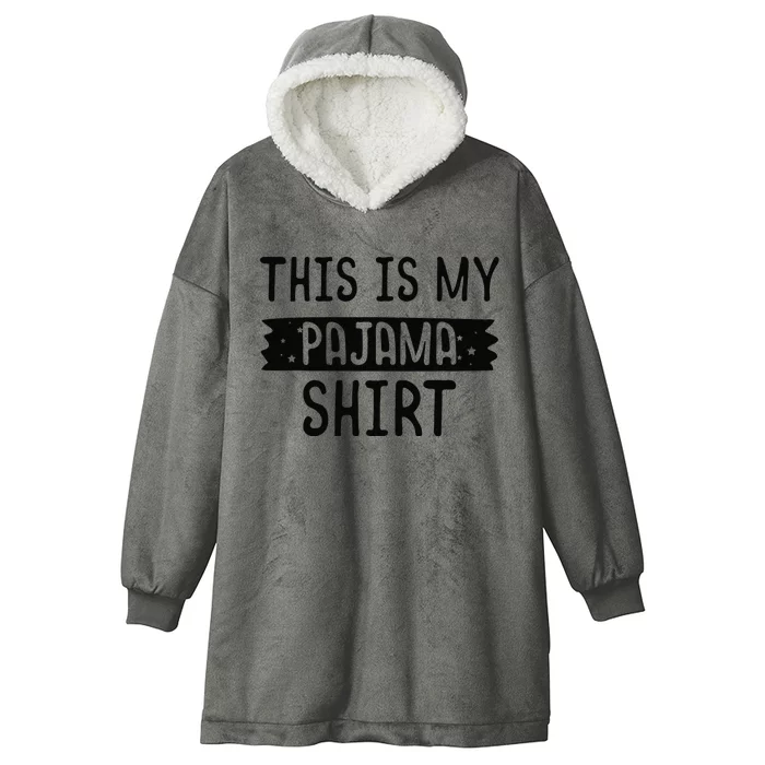 This Is My Pajama PJ Top Teen Bedtime Kids Hooded Wearable Blanket