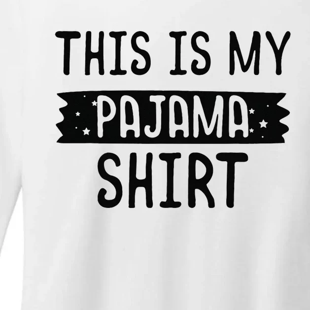 This Is My Pajama PJ Top Teen Bedtime Kids Womens CVC Long Sleeve Shirt