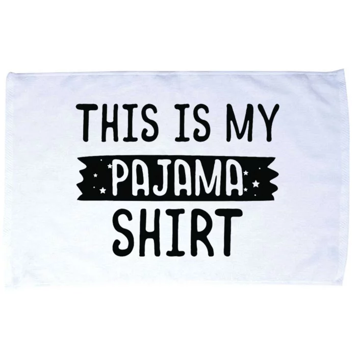 This Is My Pajama PJ Top Teen Bedtime Kids Microfiber Hand Towel