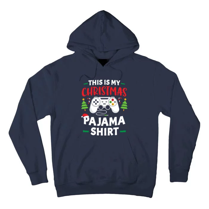 This Is My Christmas Pajamas Gamer Squad Xmas 2024 Tall Hoodie