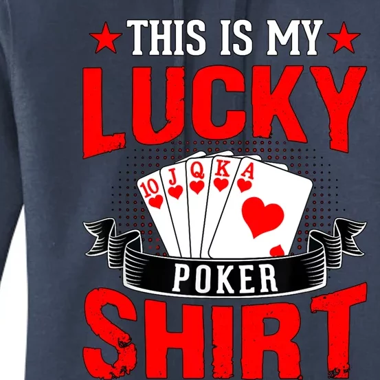 This is My Lucky Poker - Royal Flush Women's Pullover Hoodie