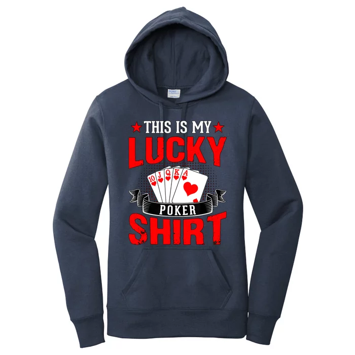 This is My Lucky Poker - Royal Flush Women's Pullover Hoodie