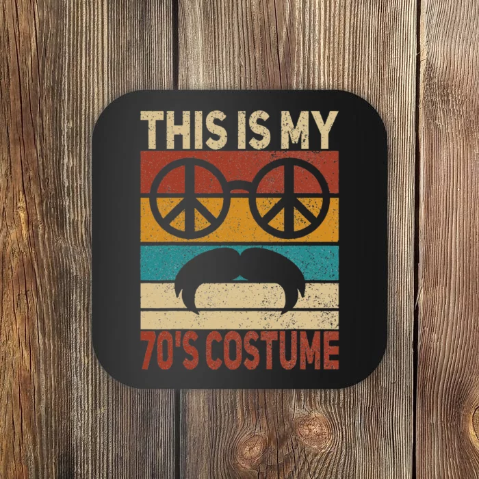 This Is My 70s Costume 70 Styles Men 70s Disco 1970s Outfit Coaster