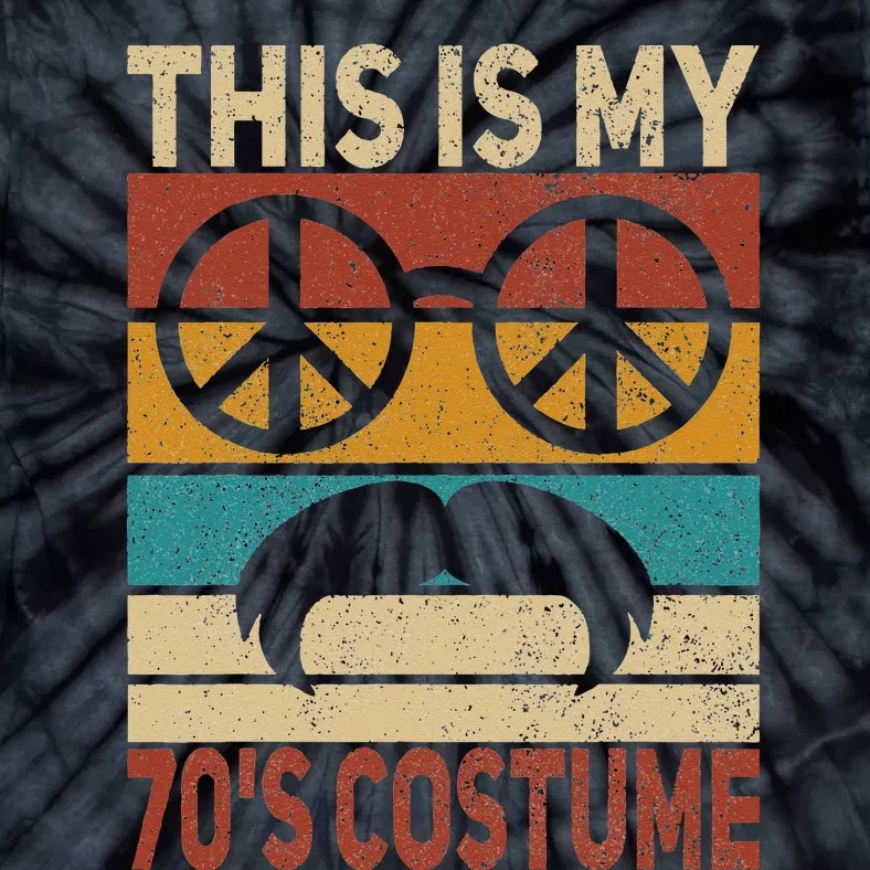 This Is My 70s Costume 70 Styles Men 70s Disco 1970s Outfit Tie-Dye T-Shirt