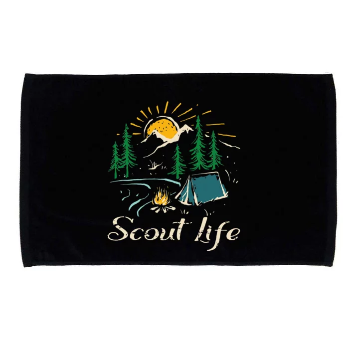 This Is My Camping Happy Camper Scout Life Microfiber Hand Towel