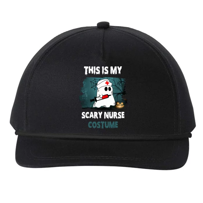 This Is My Scary Nurse Halloween Costume Snapback Five-Panel Rope Hat