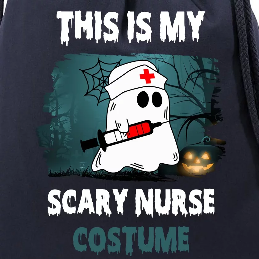 This Is My Scary Nurse Halloween Costume Drawstring Bag