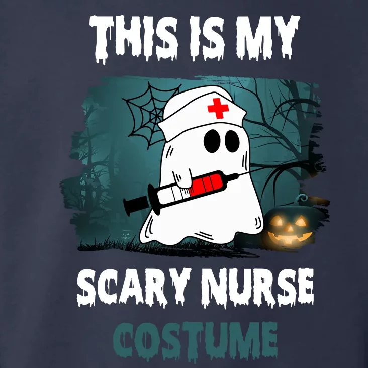 This Is My Scary Nurse Halloween Costume Toddler Hoodie