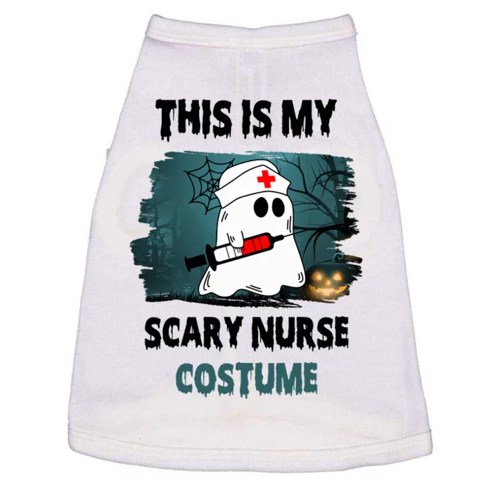 This Is My Scary Nurse Halloween Costume Doggie Tank