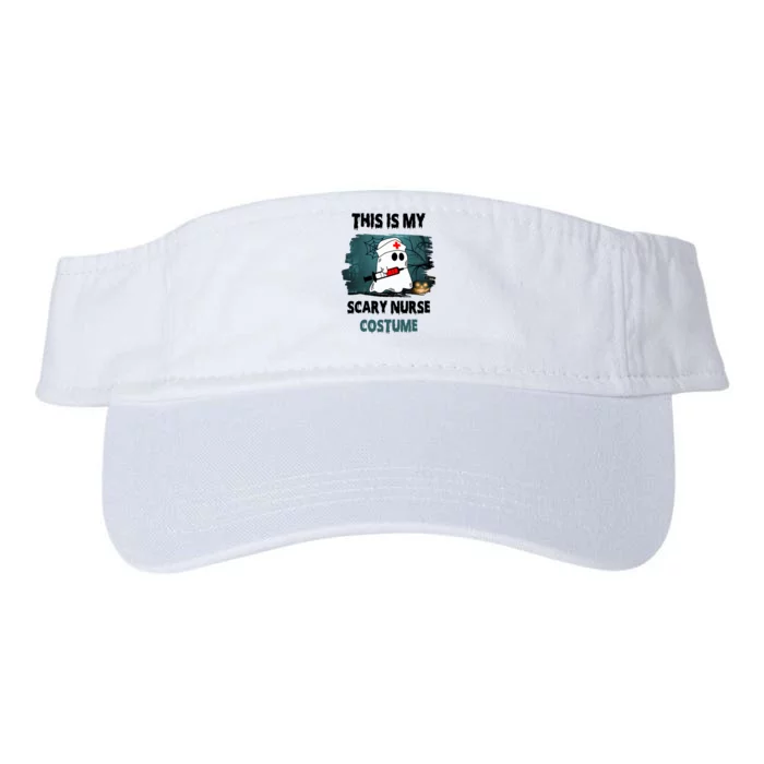 This Is My Scary Nurse Halloween Costume Valucap Bio-Washed Visor