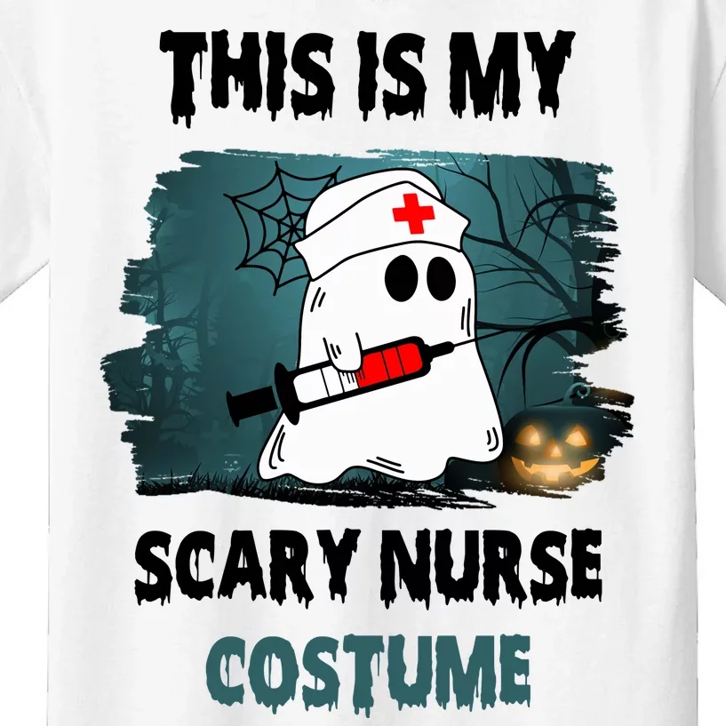 This Is My Scary Nurse Halloween Costume Kids T-Shirt