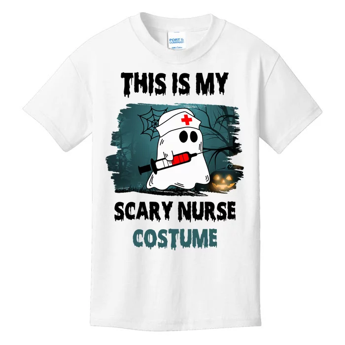 This Is My Scary Nurse Halloween Costume Kids T-Shirt