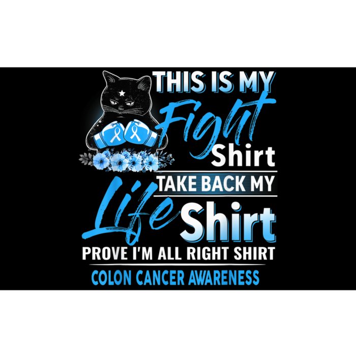 This Is My Fight Colon Cancer Awareness Month Bumper Sticker