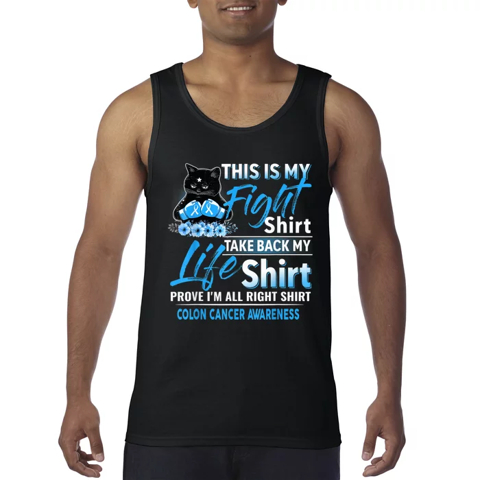 This Is My Fight Colon Cancer Awareness Month Tank Top