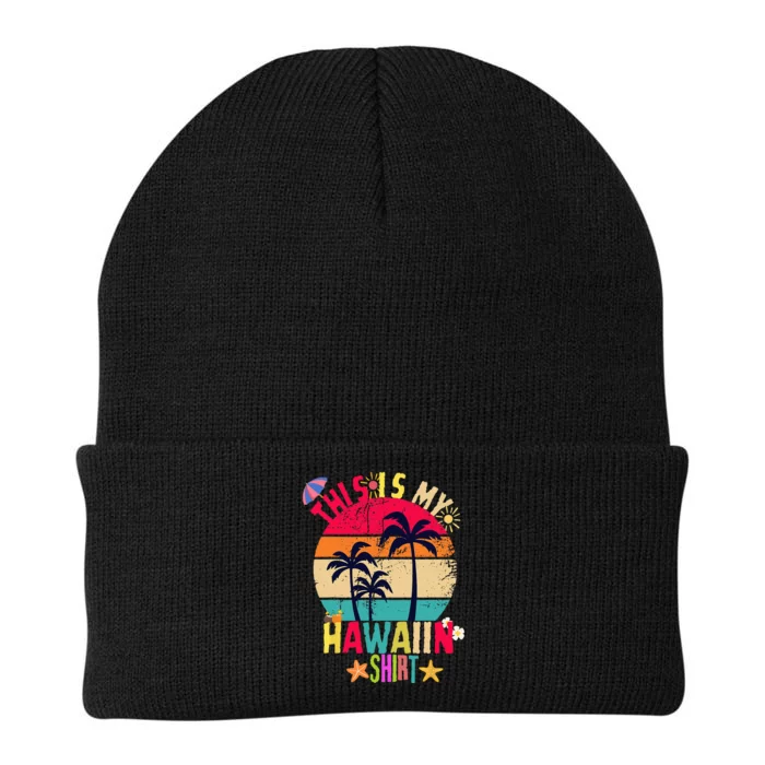 This Is My Hawaiian summer vacation Knit Cap Winter Beanie