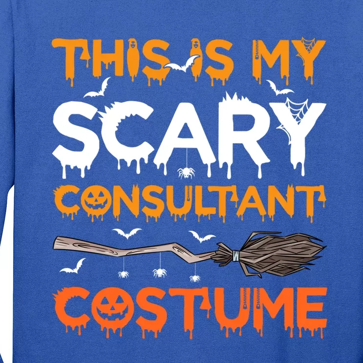 This Is My Scary Consultant Costume Halloween Gift Long Sleeve Shirt