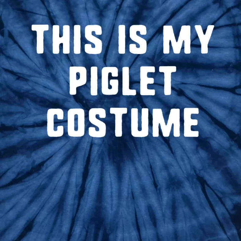 This Is My Piglet Costume Funny Halloween Tie-Dye T-Shirt