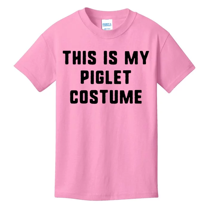 This Is My Piglet Costume Funny Halloween Kids T-Shirt