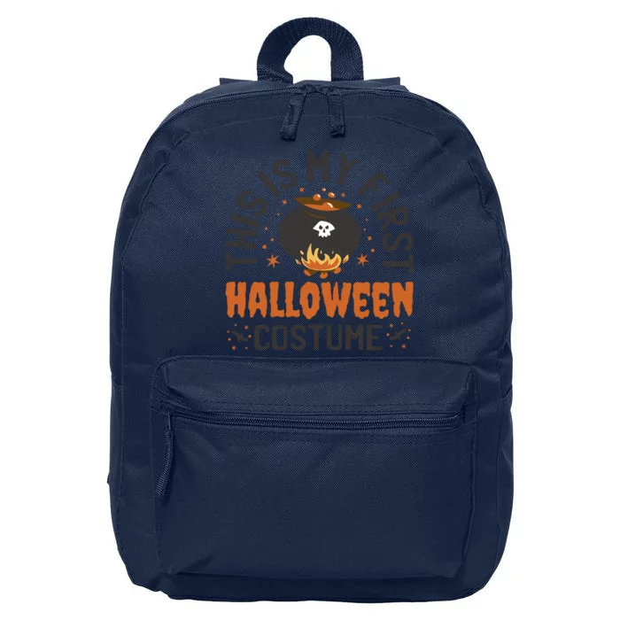 This Is My First Halloween Costume Cute 16 in Basic Backpack