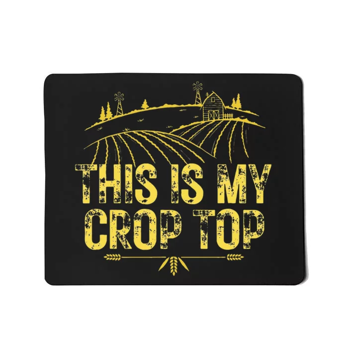 This Is My Crop Top Mousepad