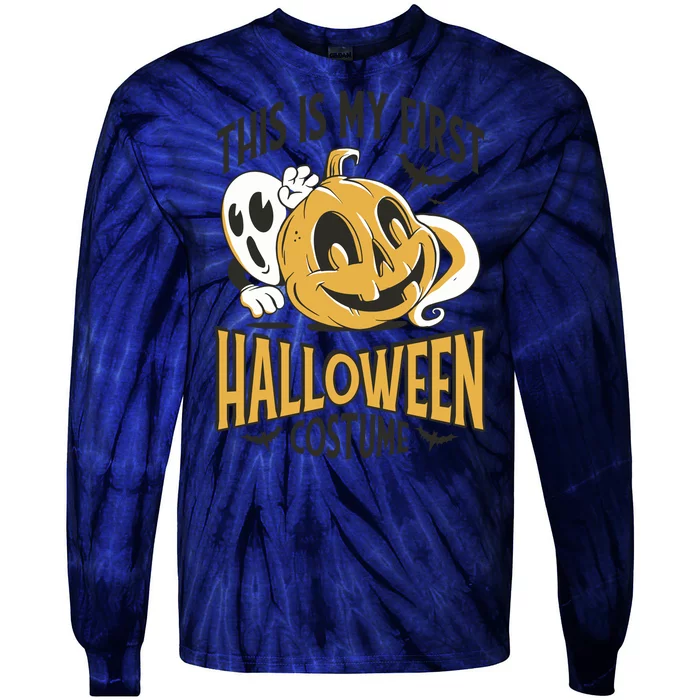 This Is My First Halloween Costume Cute Tie-Dye Long Sleeve Shirt