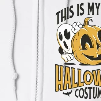 This Is My First Halloween Costume Cute Full Zip Hoodie