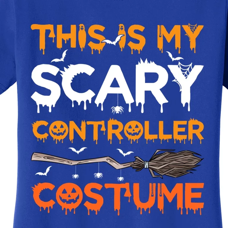 This Is My Scary Controller Costume Halloween Gift Women's T-Shirt