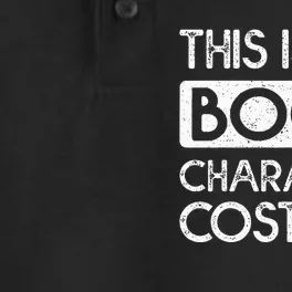 This Is My Book Character Costume Halloween Dry Zone Grid Performance Polo