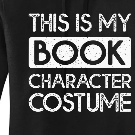 This Is My Book Character Costume Halloween Women's Pullover Hoodie