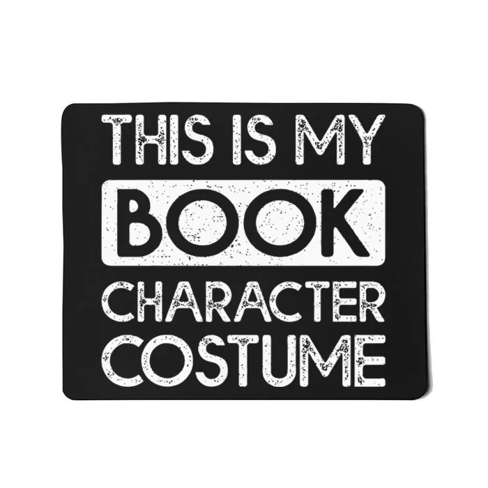 This Is My Book Character Costume Halloween Mousepad