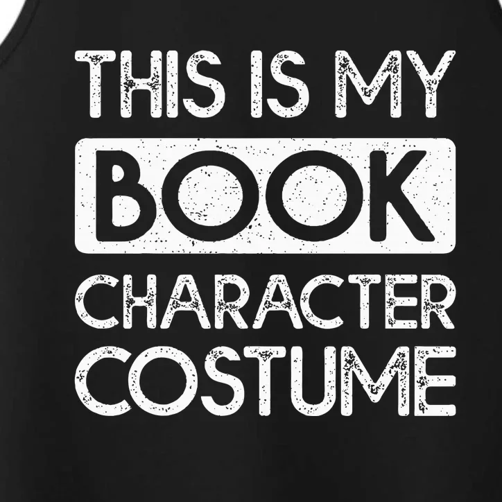 This Is My Book Character Costume Halloween Performance Tank