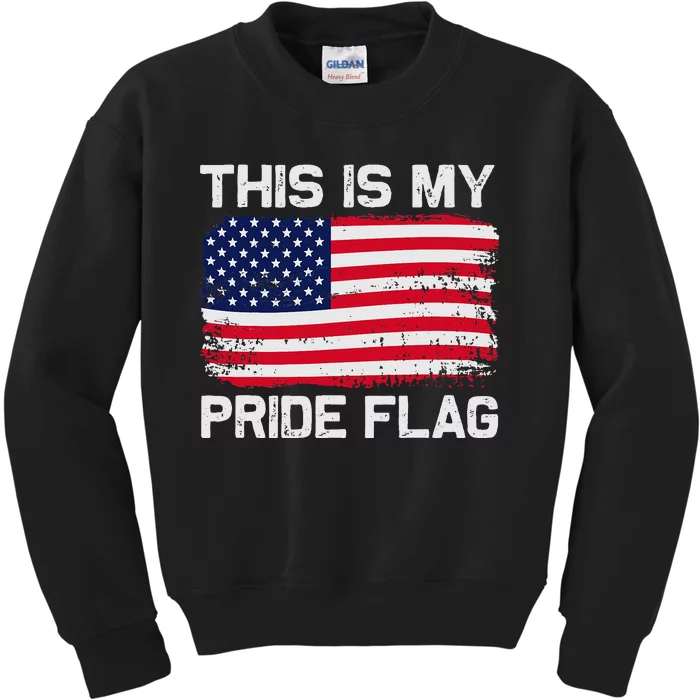 This Is My Pride Flag Kids Sweatshirt