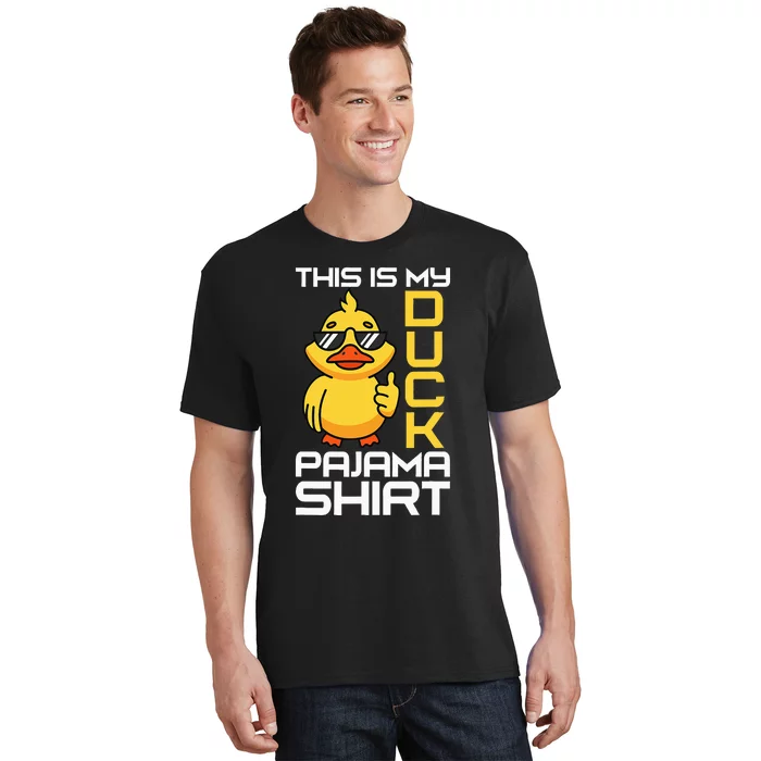 This Is My Duck Pajama Rubber Ducks Slumber T-Shirt