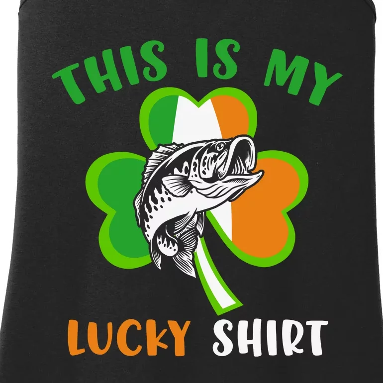 This Is My Lucky Shirts Fisherman Ladies Essential Tank