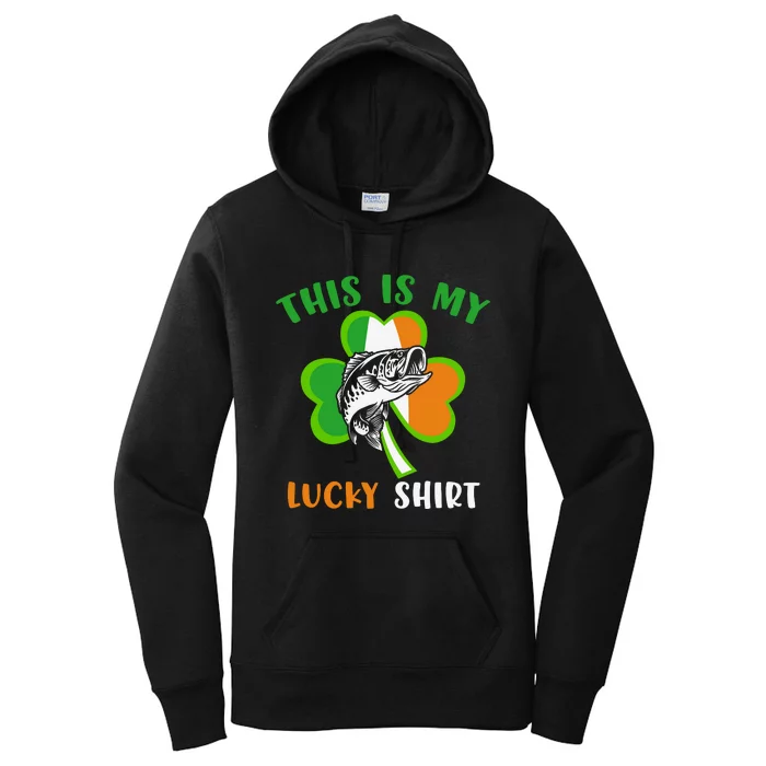 This Is My Lucky Shirts Fisherman Women's Pullover Hoodie