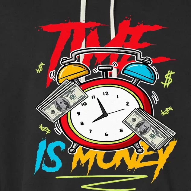 Time Is Money Drip Pebbles Dunk Low Garment-Dyed Fleece Hoodie