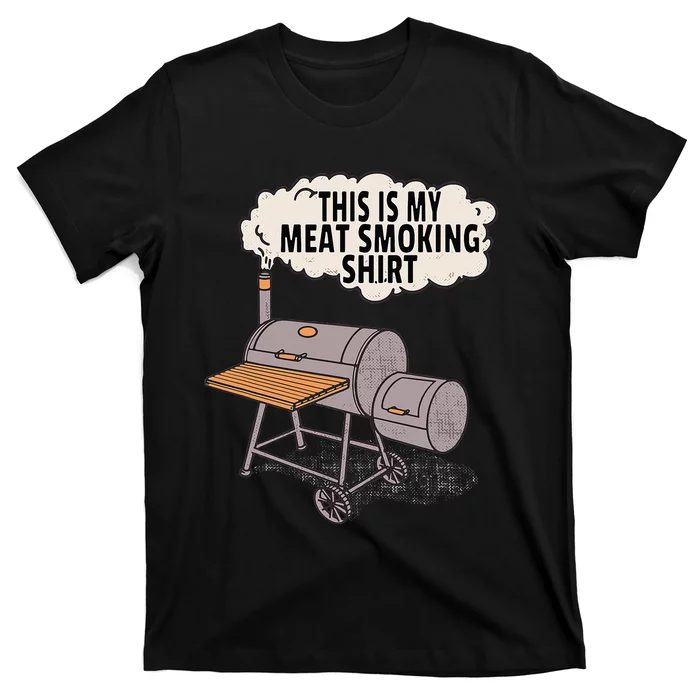 This Is My Meat Smoking Funny Backyard Smoker Grill T-Shirt