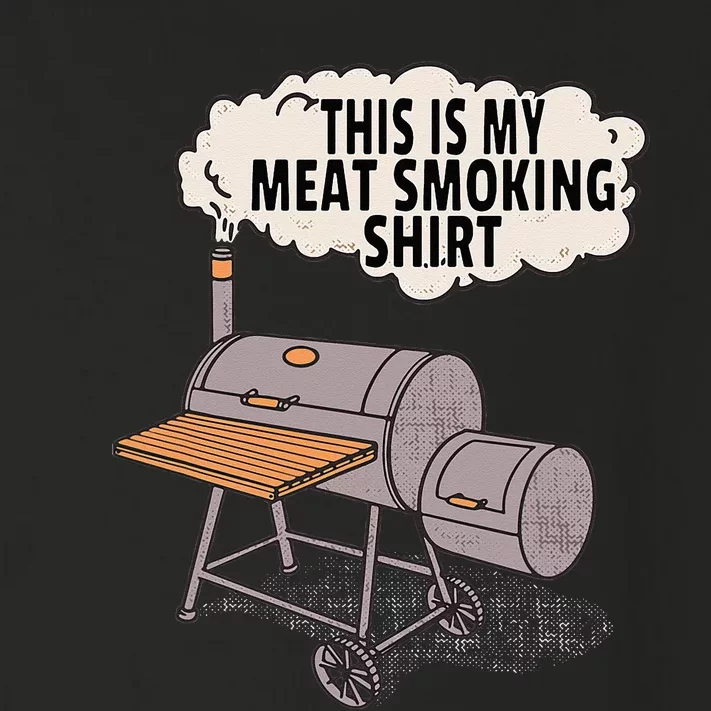 This Is My Meat Smoking Funny Backyard Smoker Grill Toddler Long Sleeve Shirt