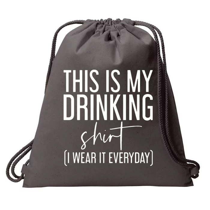 This Is My Drinking Alcohol Drawstring Bag