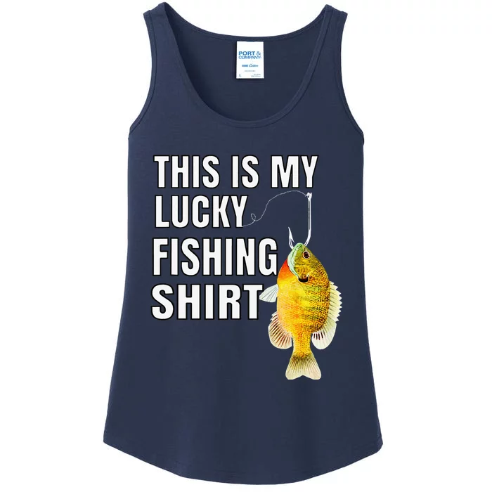 This Is My Lucky Fishing Gift For Fisherman Ladies Essential Tank