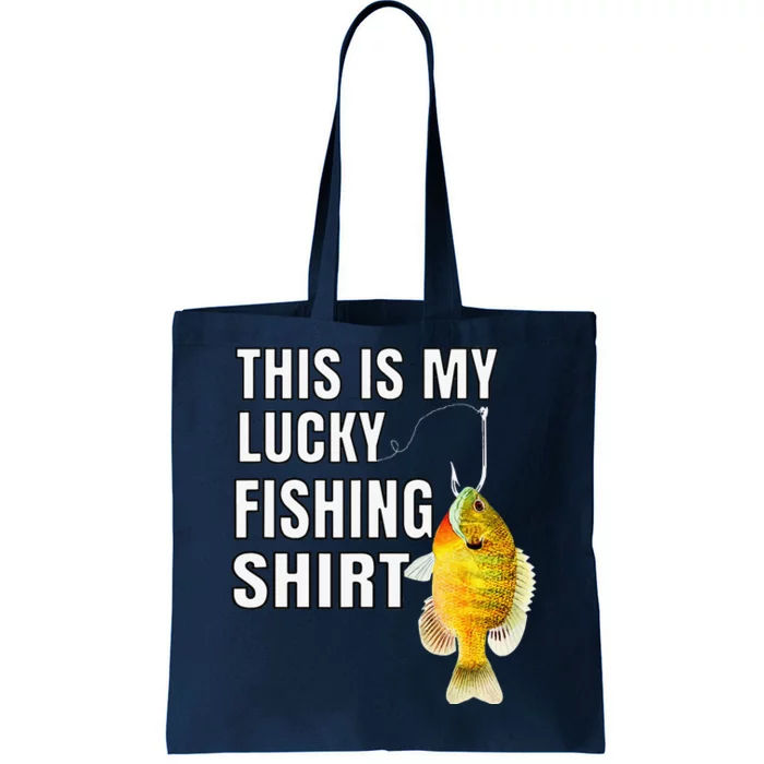 This Is My Lucky Fishing Gift For Fisherman Tote Bag