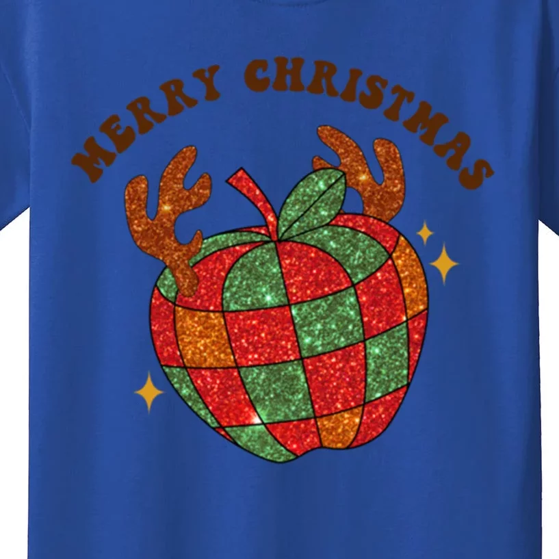 Trendy In My Ho Lly Jolly Teacher Era Christmas Retro Groovy Cute Gift Kids T-Shirt