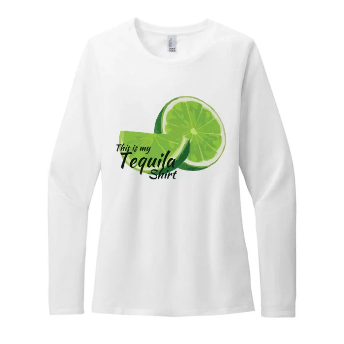 This Is My Tequila Womens CVC Long Sleeve Shirt