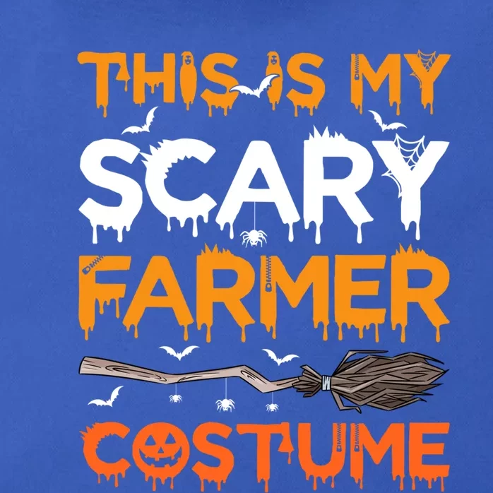 This Is My Scary Farmer Costume Halloween Gift Zip Tote Bag