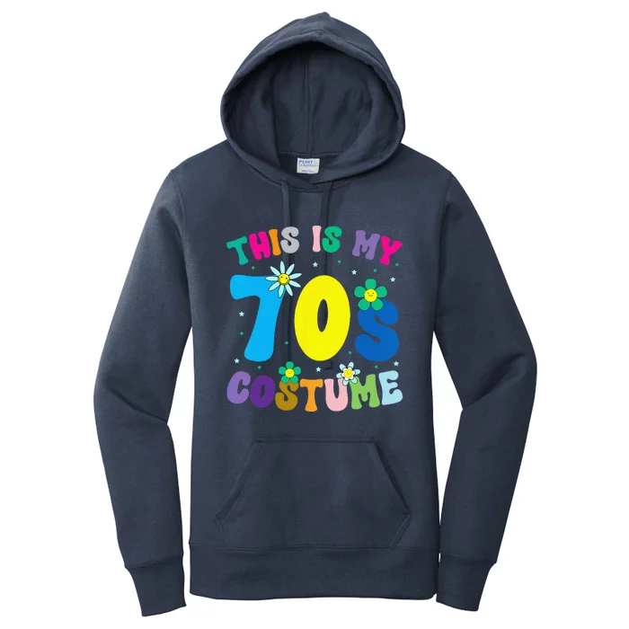 This Is My 70s Costume Groovy Peace Halloween Women's Pullover Hoodie